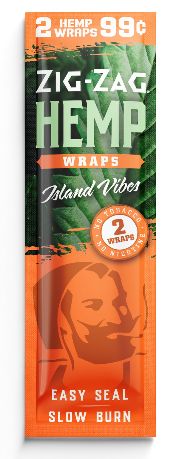 6 Pack Hemp Wraps - Island Vibes