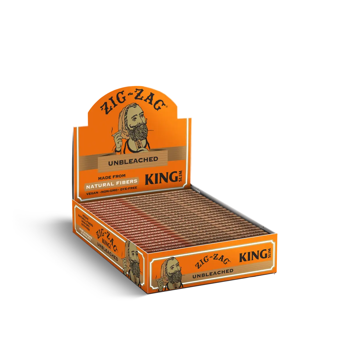 Unbleached King Slim Papers 110 mm