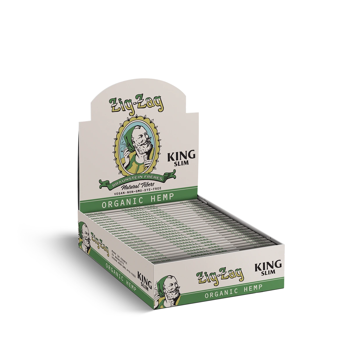 Zig-Zag Vintage - Organic Hemp King Slim