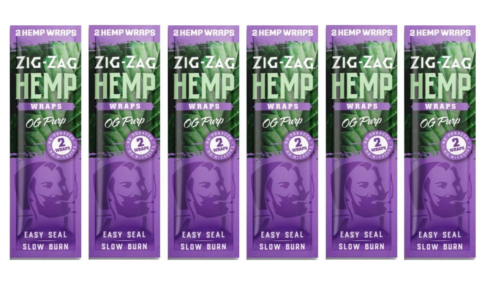 6 Pack Hemp Wraps - OG Purp