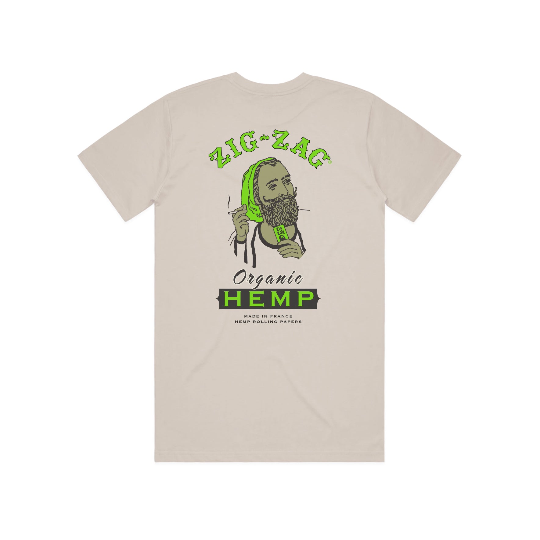 Hemp T-Shirt - Smoking Tee | Zig-Zag