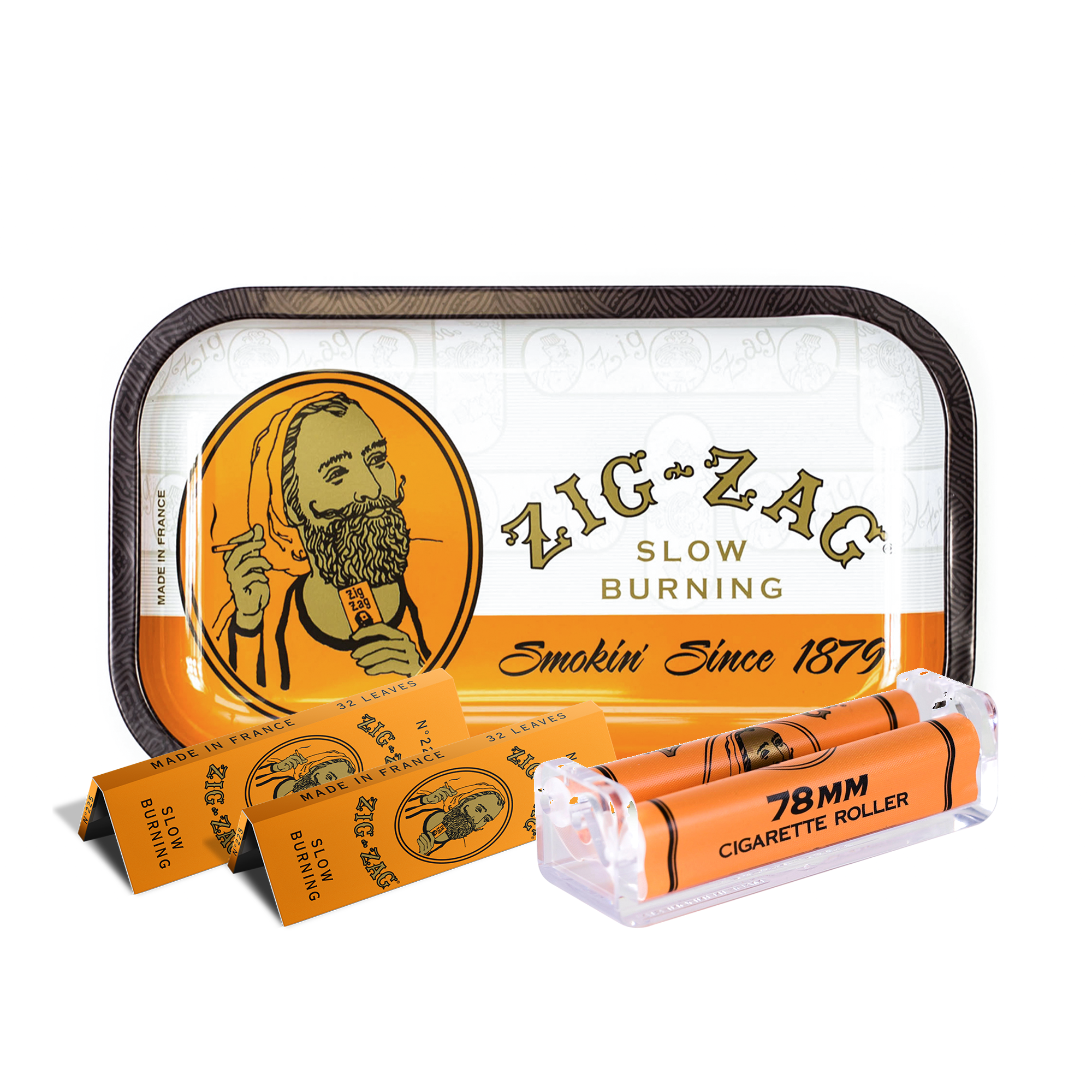  Zig-Zag Rolling Papers - 1 1/4 French Orange Rolling