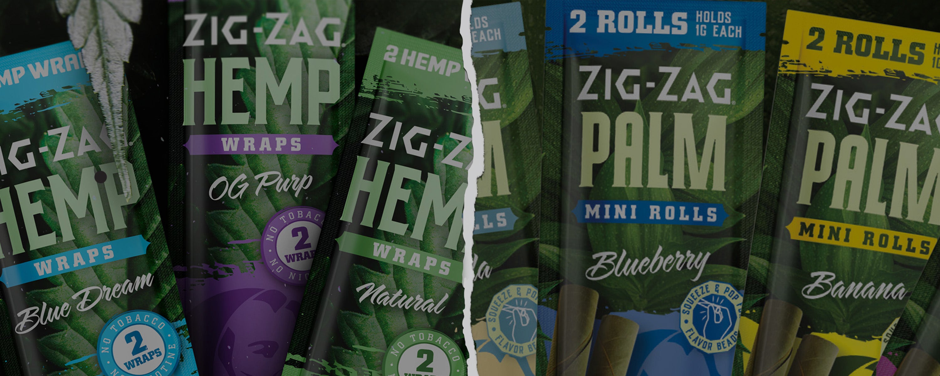 Hemp Wraps & Palm Rolls