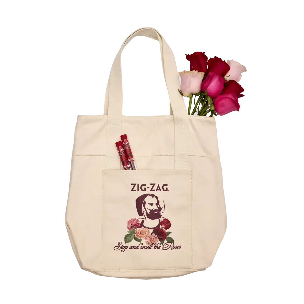 Stop and Smell The Roses Tote Bag