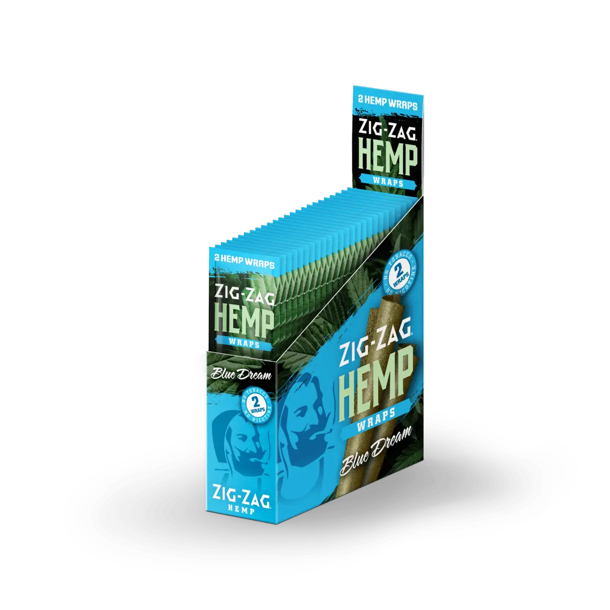 Zig Zag Hemp Wraps - Blue Dream