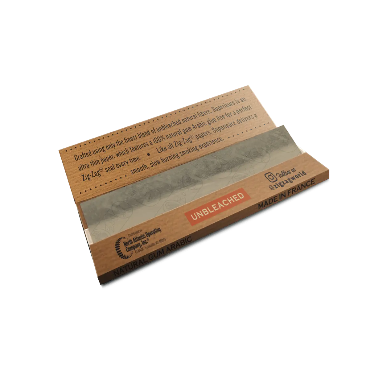 Unbleached King Slim Papers 110 mm