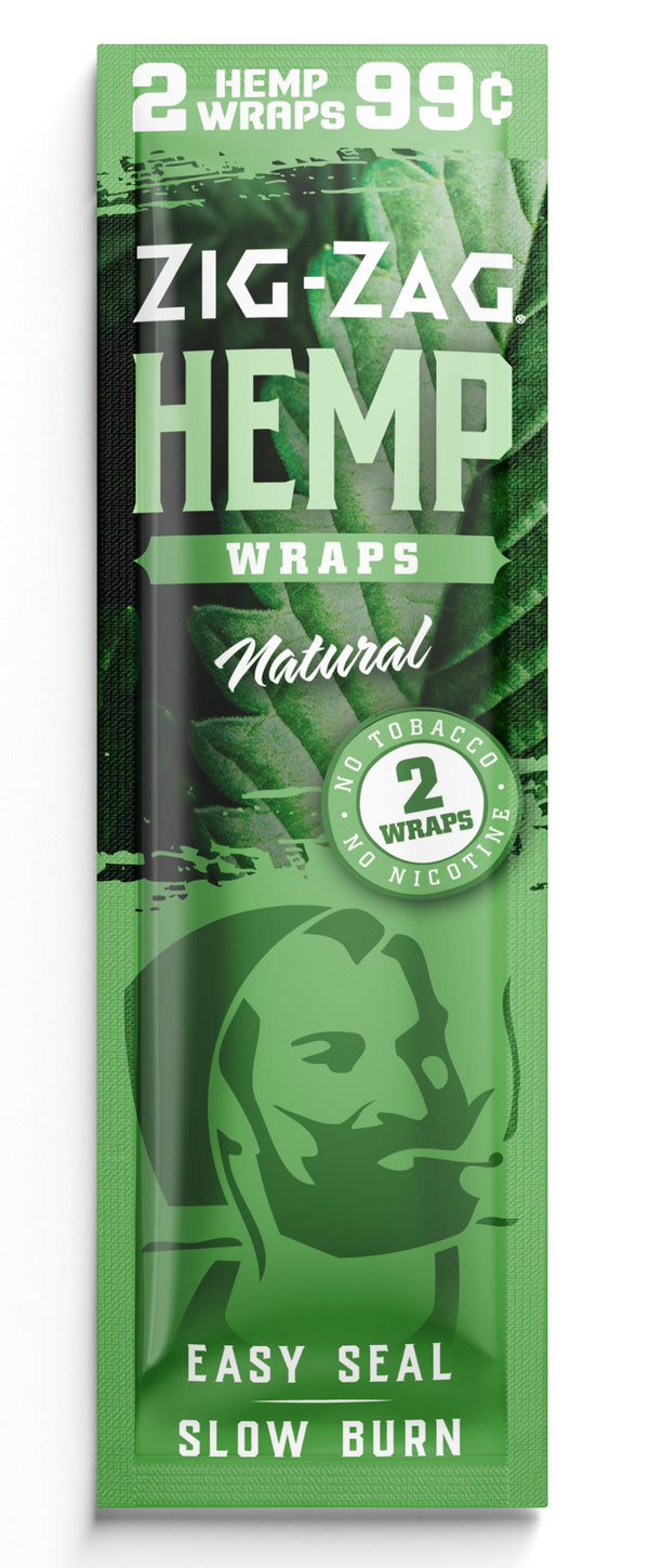 6 Pack Hemp Wraps - Natural