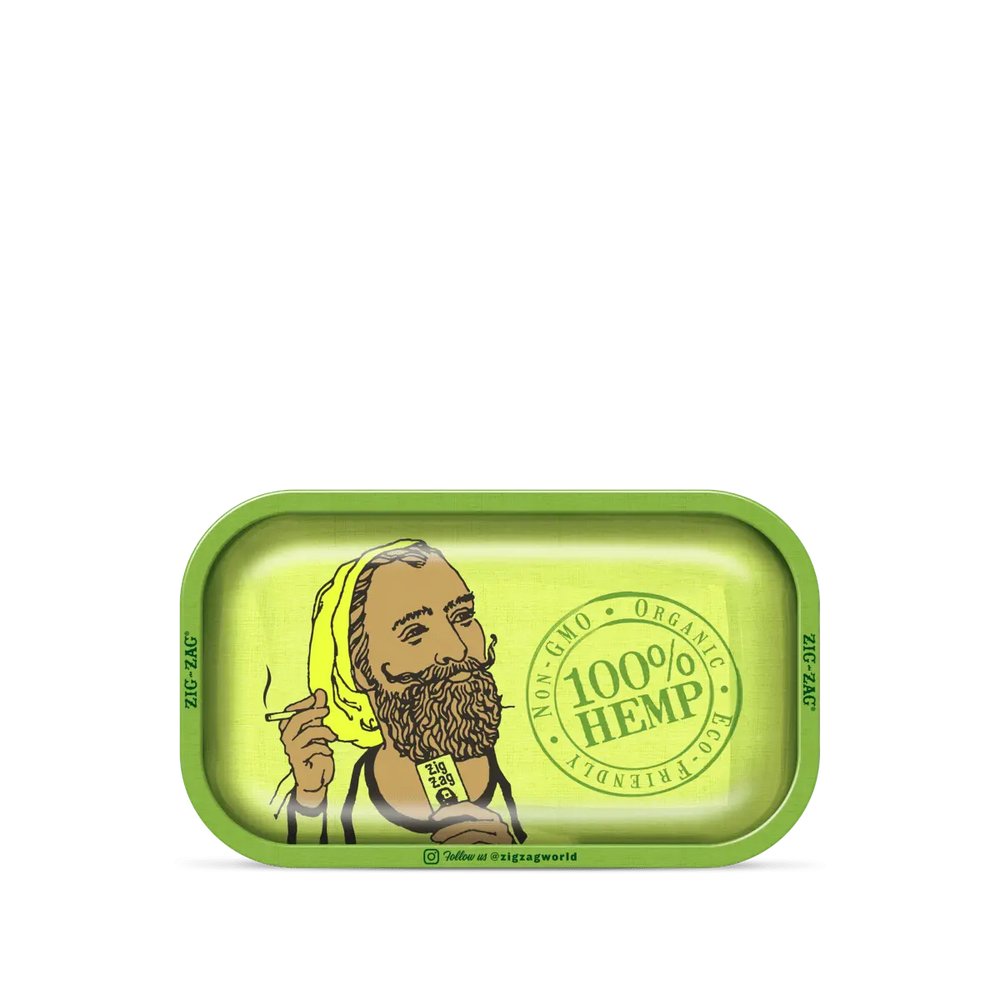 ZIGZAG METAL TRAY SMALL - HEMP