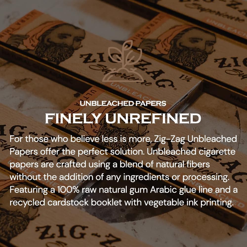 Unbleached King Slim Papers 110 mm