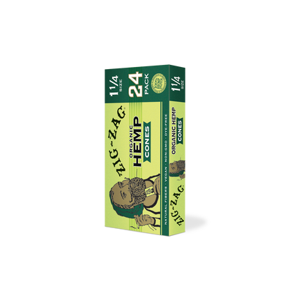 Organic Hemp  Pre Rolled Cones 1 1/4 - 24 Pack