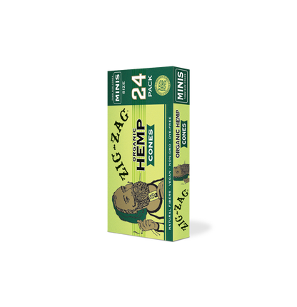 Organic Hemp  Pre Rolled Cones- 70MM - 24 Pack