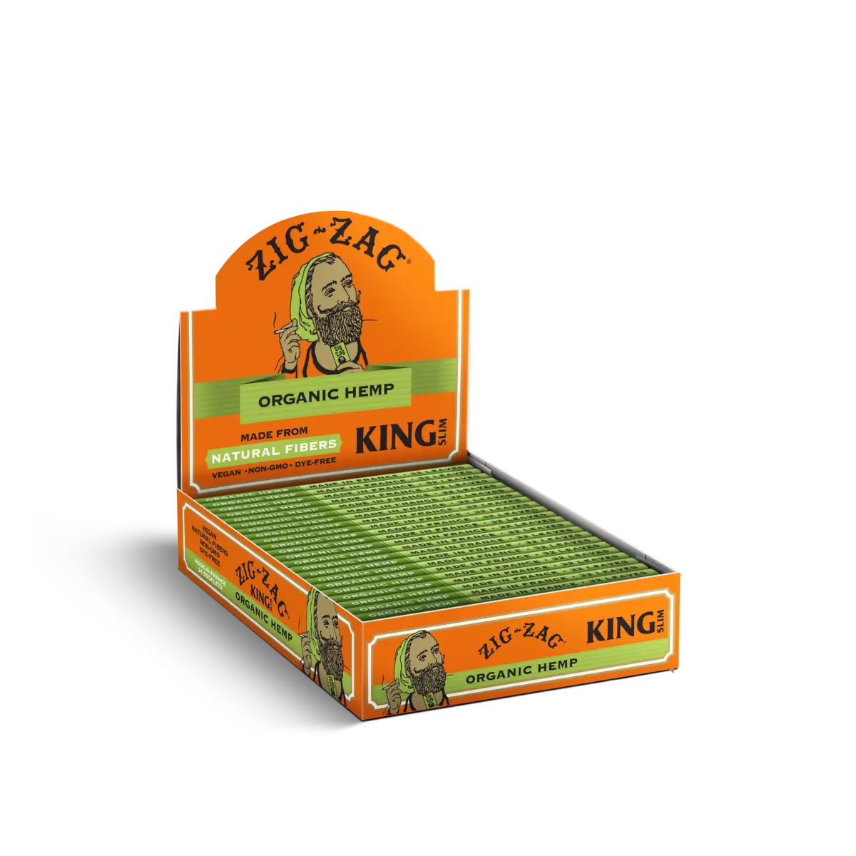 King Slim Organic Hemp Papers