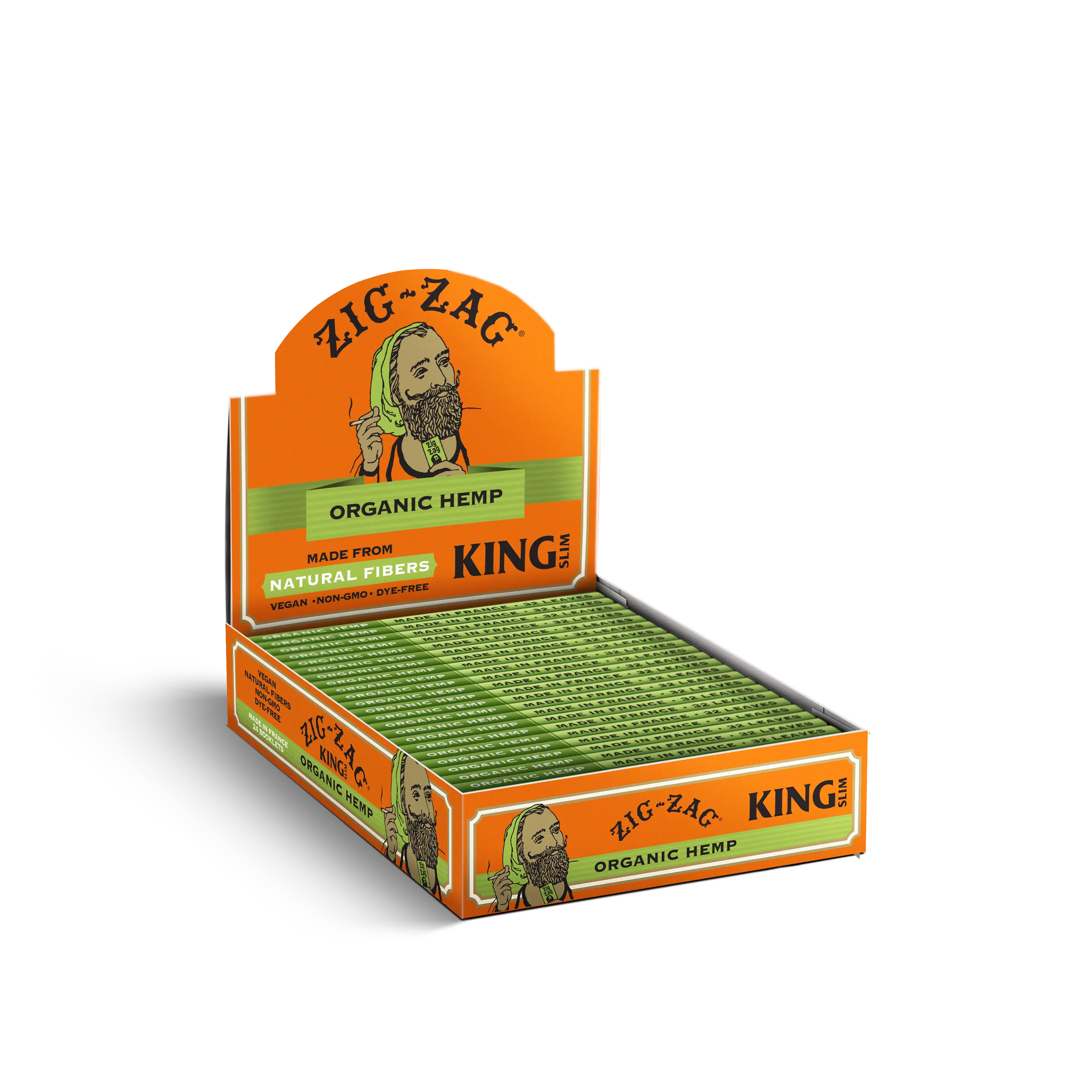 King Slim Organic Hemp Papers