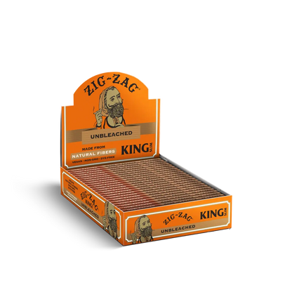 cigarette rolling paper thickness mm Papers Zig-Zag Unbleached King Slim Papers