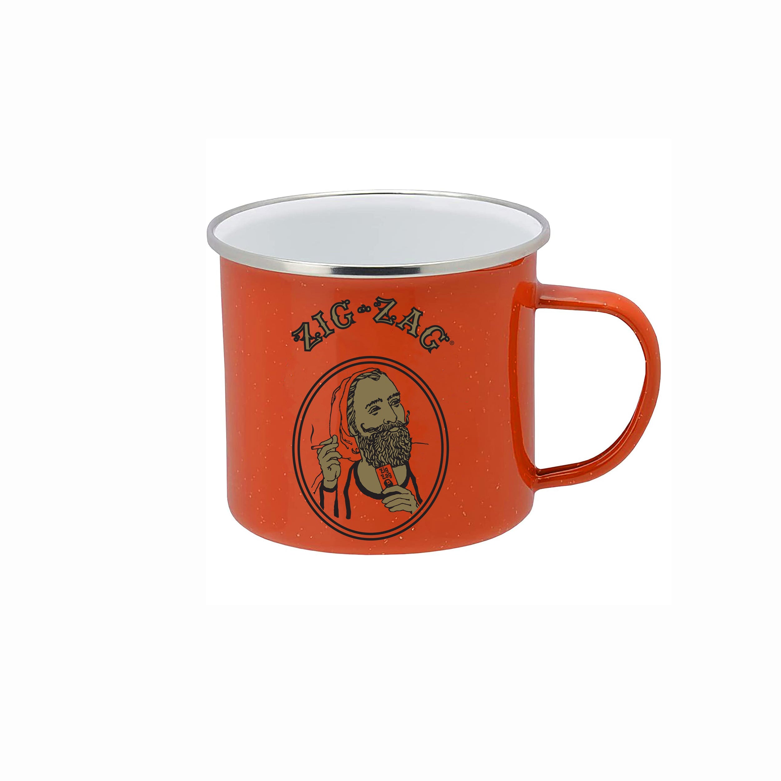 ZIG-ZAG COFFEE MUG - WESTERN ORANGE