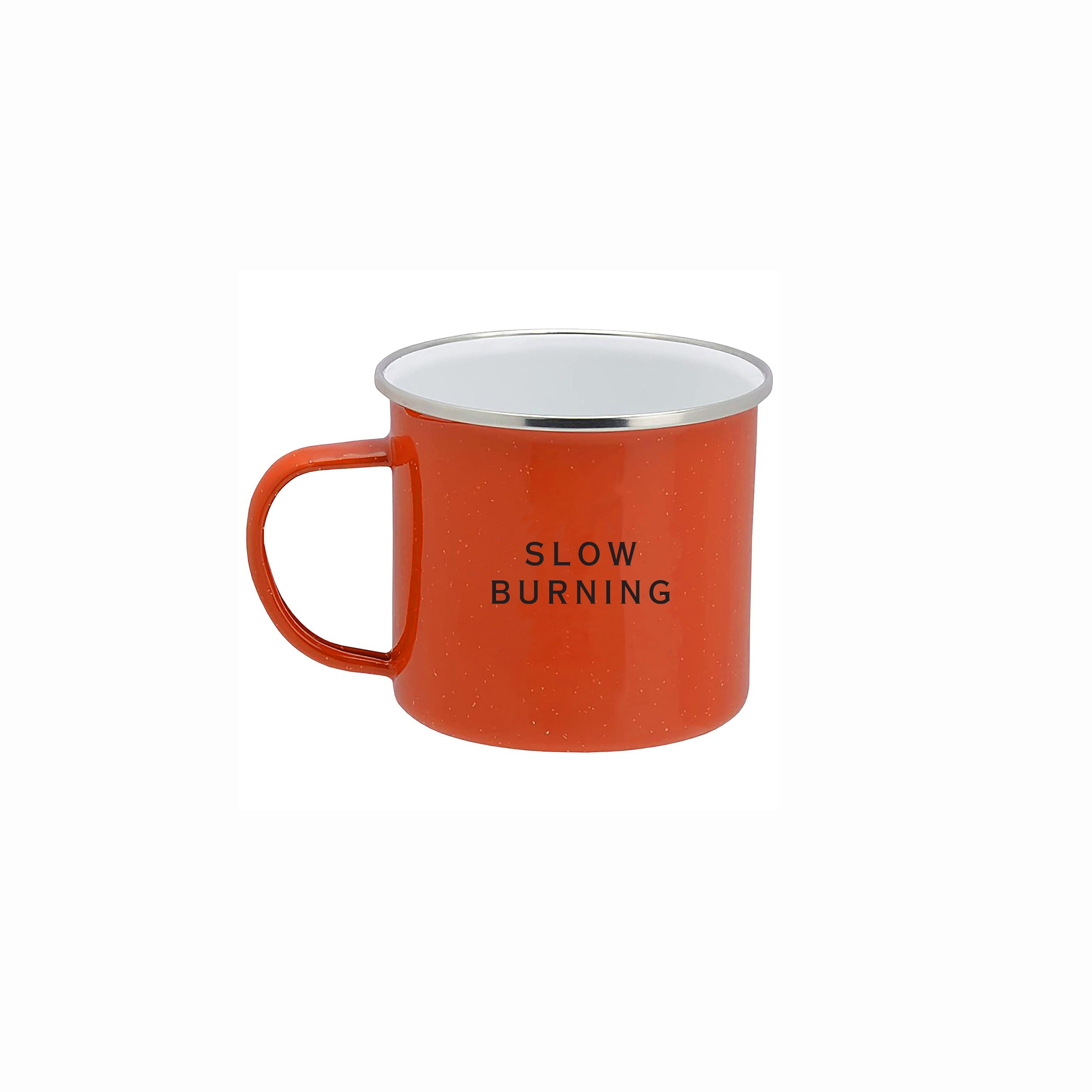 ZIG-ZAG COFFEE MUG - WESTERN ORANGE