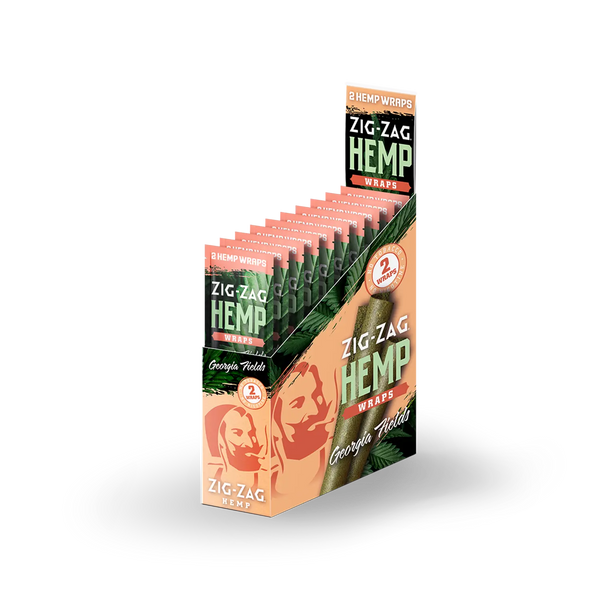 【G-RAP】 S-I-C Zig-Zag Hemp Wraps Georgia Fields | Zig-Zag