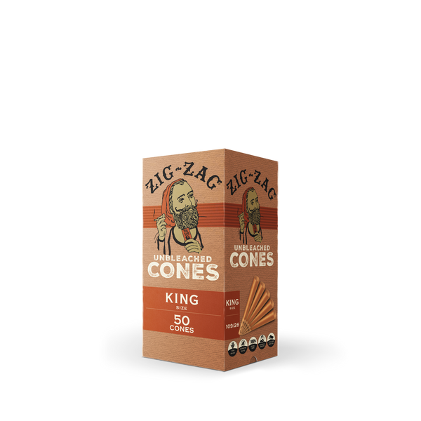 Unbleached Slow Burn Cones King Size