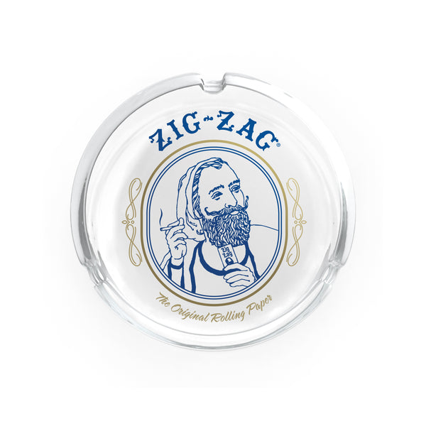 Zig-Zag Glass Ashtray - Classic