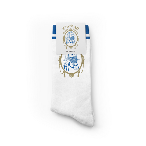 ZigZag Classic White Zouave Socks ZigZag