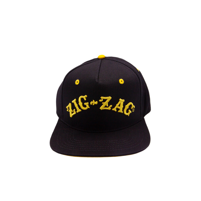 Zig-Zag Logo Hat - Black & Gold