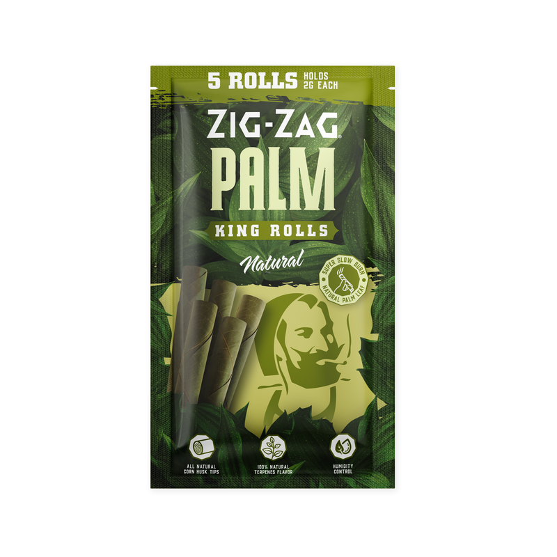 King Size Palm Rolls 5pk - Natural