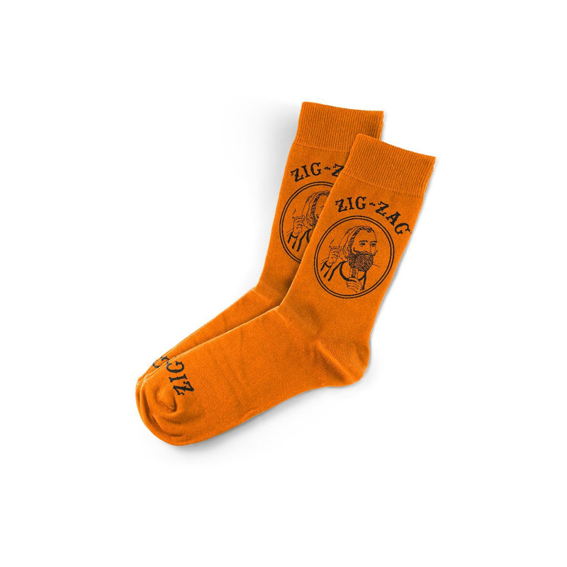Zig-Zag Classic Socks - Orange