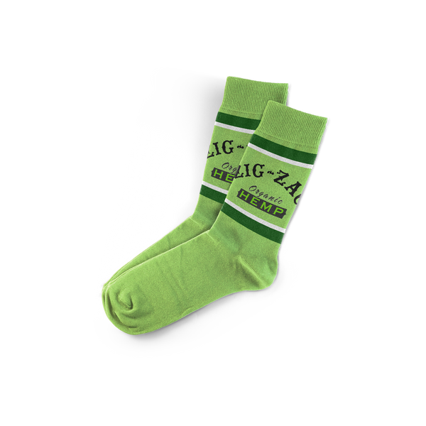 Zig-Zag Hemp Socks