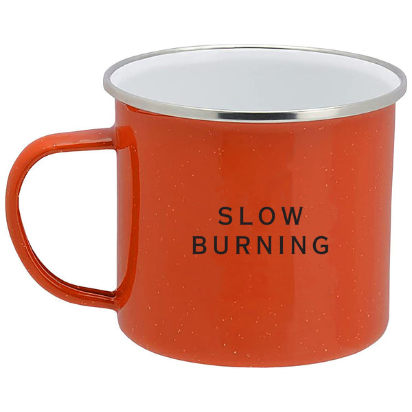 orange coffee mug