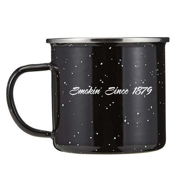 black coffee mug
