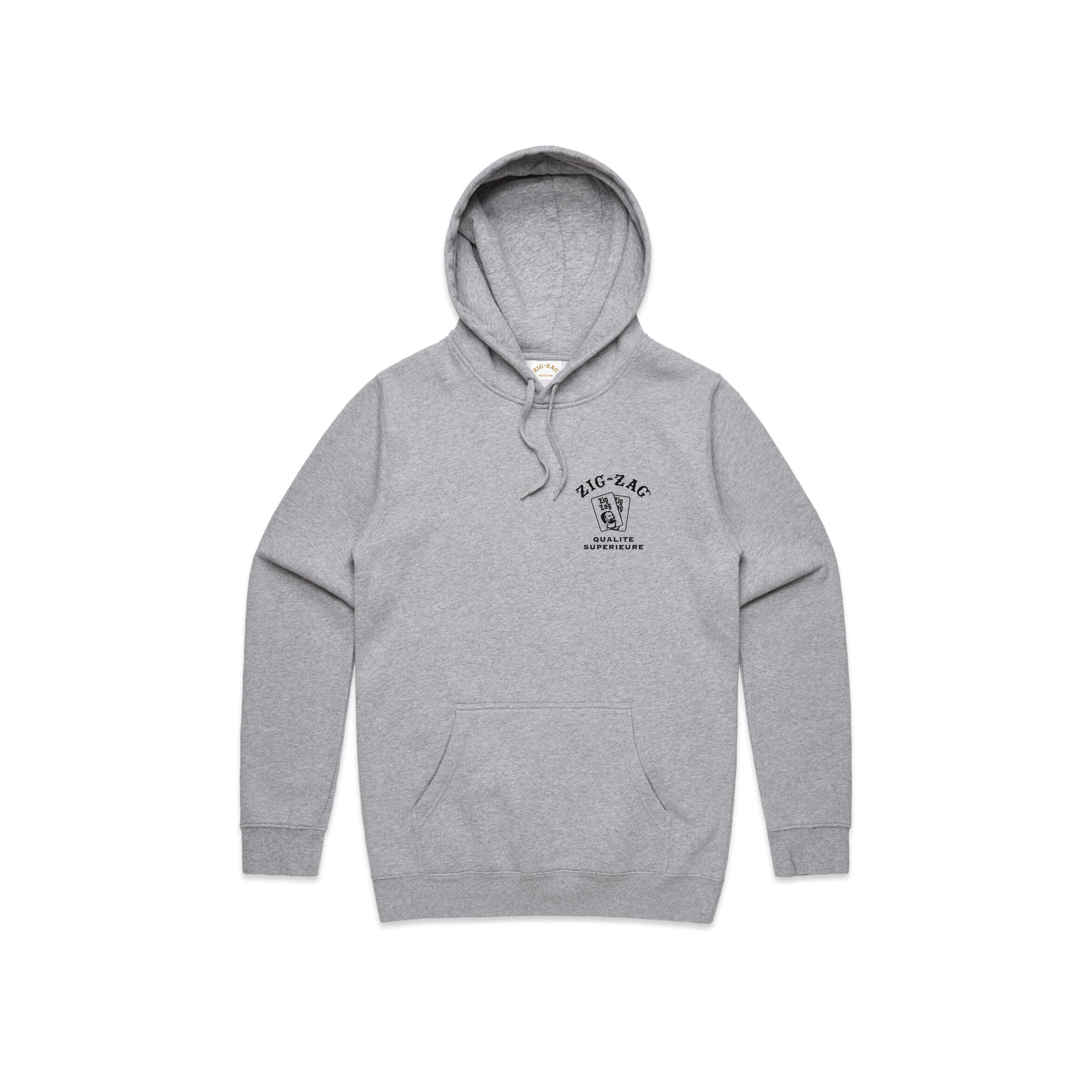 Zig Zag Qualite Superieure Hoodie Heather